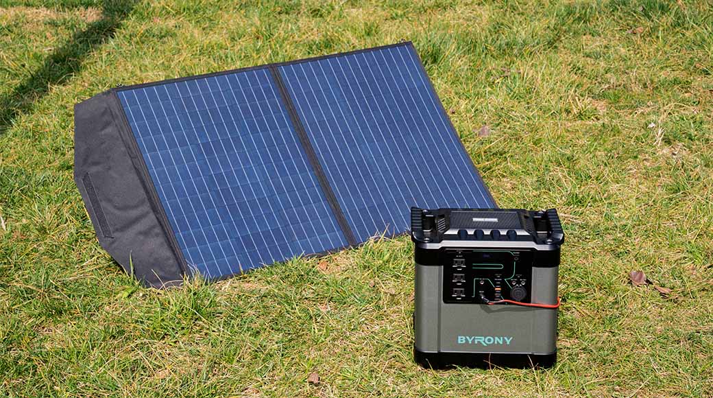 Byrony is best solar generator for home backup