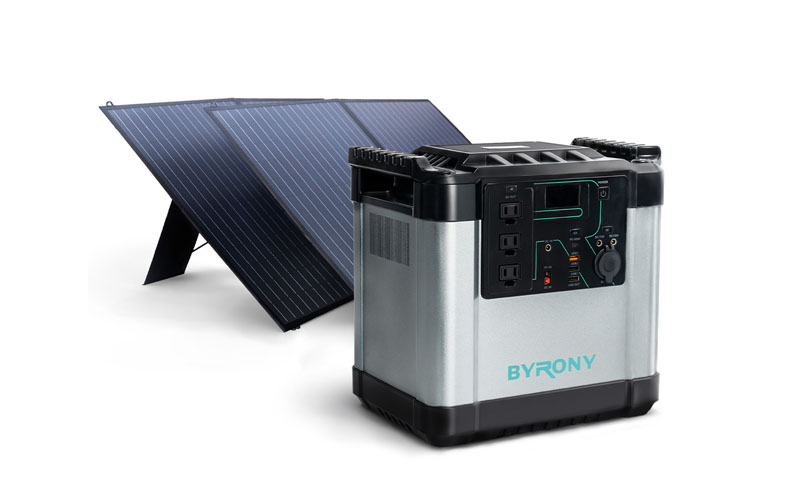 Byrony solar generator for party